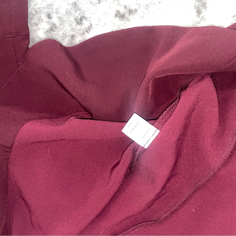 Size small Harlow & graham casual blazer in burgundy